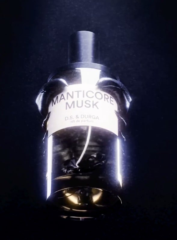 Manticore Musk NFT bottle