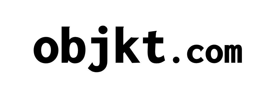 logo of objkt on tezos