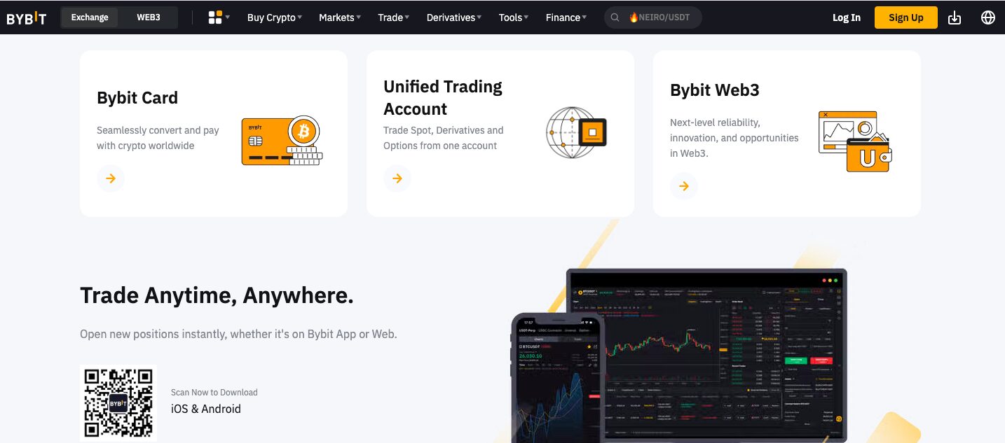 Bybit - Best Crypto Exchange for Day Trading Derivatives