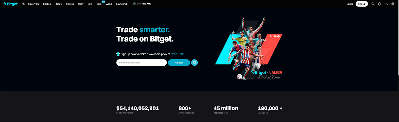 Bitget – Best trading app for beginner