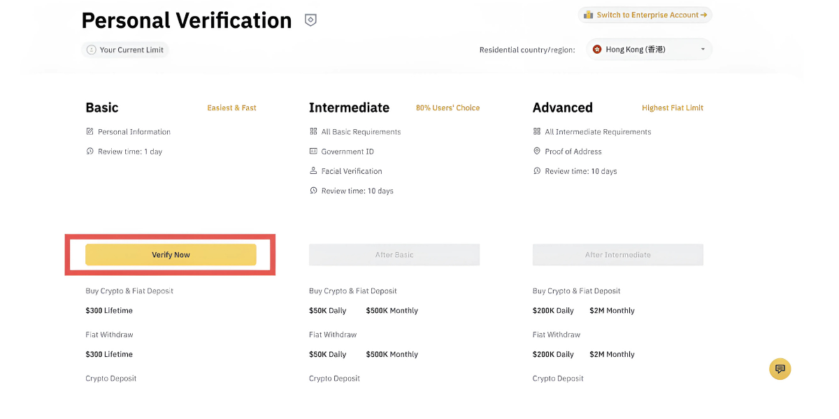 Complete KYC