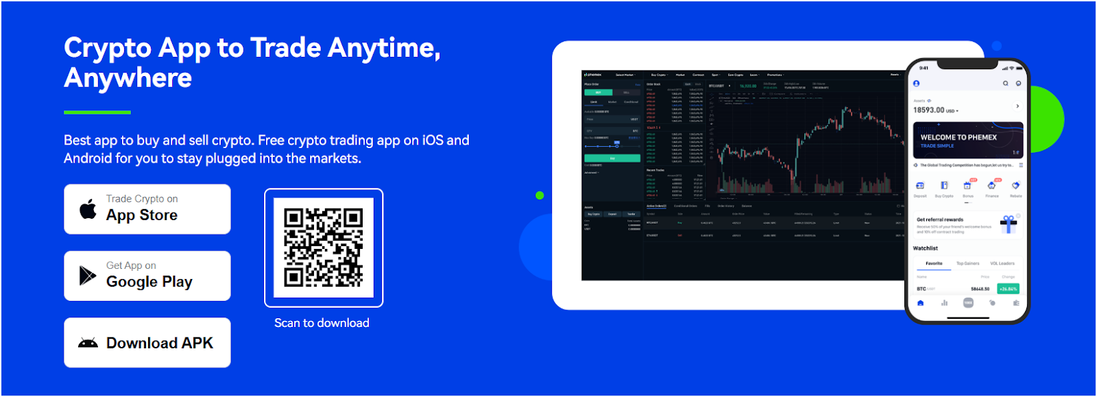Phemex Mobile App